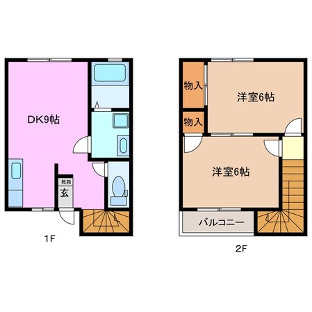 伊勢若松駅 徒歩4分 1階の物件間取画像